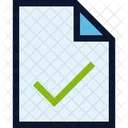 File Document Tick Icon