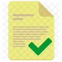 Accept File Contract Icon