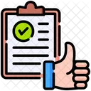 Acceptable Acceptation Approuve Icône