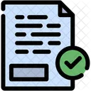 Acceptance Approval Consent Icon