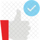 Acceptance Approved Hand Gesture Icon