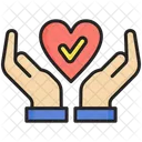 Acceptance Hand Love Icon