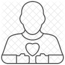 Acceptation de soi  Icône