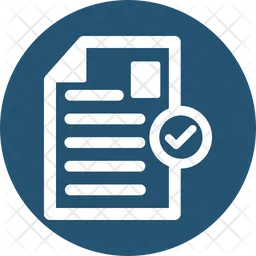 Accepted File  Icon