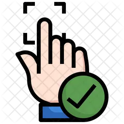 Accepted Fingerprint  Icon