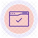 Accepted Approved Verified Icon