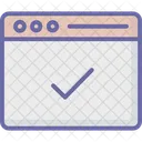 Accepted Browser Checked Icon
