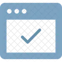 Accepted Browser Checked Icon