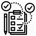Accepted Satisfied List Icon