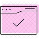 Accepted Approved Verified Icon