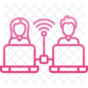 Acces A Distance Travail A Distance Acces Connectivite Controle A Distance Connexion Connexion Bureau A Distance Icône