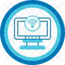 Acces Internet Travail A Distance Connectivite Icon