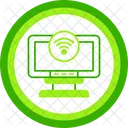 Acces Internet Travail A Distance Connectivite Icon