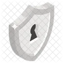Bouclier De Securite Bouclier De Protection Antivirus Icône