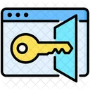 Acceso Seguridad Inicio De Sesion Icono