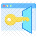 Acceso Seguridad Inicio De Sesion Icono