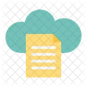 Acceso a archivos en la nube  Icono