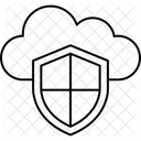 Seguridad En La Nube Proteccion En La Nube Nube Icono