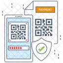 Acceso Seguro Acceso Digital Escaneo De Codigos Qr Icono
