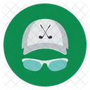 Accesorios De Golf Equipo De Golf Gorra De Golf Icono