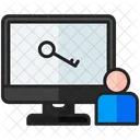 Access Monitor Password Icon