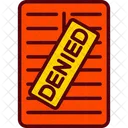 Access Banned Block Icon