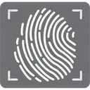 Access Biometric Crime Icon