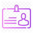 Access Card Presentation Card Id Card Icon