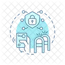 Access Control Physical Security Icon