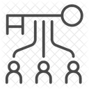 Access Control Organization Chart Icon