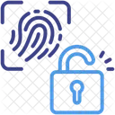 Access Control Biometric Access Icon