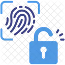 Access Control Biometric Access Icon