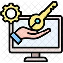 Access Control Key Security Icon