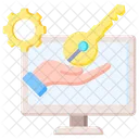 Access Control Key Security Icon