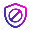 Access Denied Forbidden Shield Icon