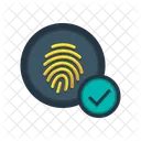 Access Granted Fingerprint Icon