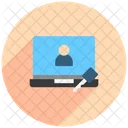 Entry Permission Login Icon