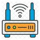 Connection Electronic Computer Icon