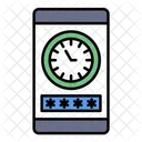 Time Access Cloud Icon