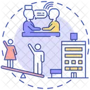 Access to healthcare  Icône