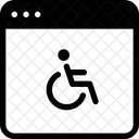 접근성 웹사이트 웹페이지 아이콘