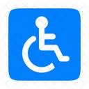 Accessible aux personnes handicapées  Icône