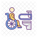 Accessible toilet  Icon