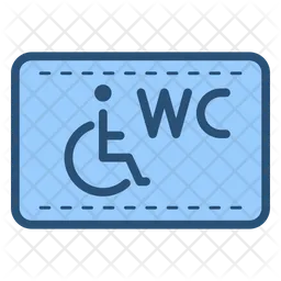 Accessible Toilet  Icon