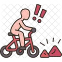 Accident Bicycle Ride Icon