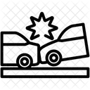 Alert Crash Road Icon