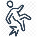 Accident Fall Risk Icon