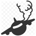 Plane Aircraft Plane Crash Icon