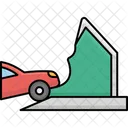 Accident Of Car  Icon