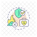 Accident Prevention Green Chemistry Low Toxicity Icon